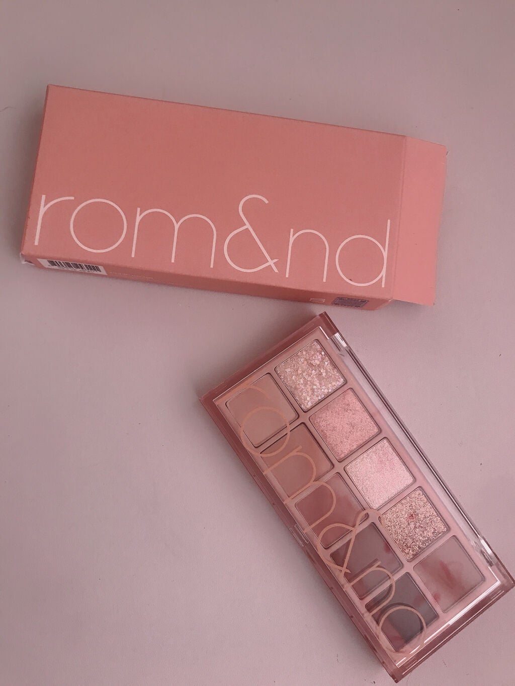 ベターザンパレット/rom&nd/アイシャドウパレットを使ったクチコミ(1枚目)