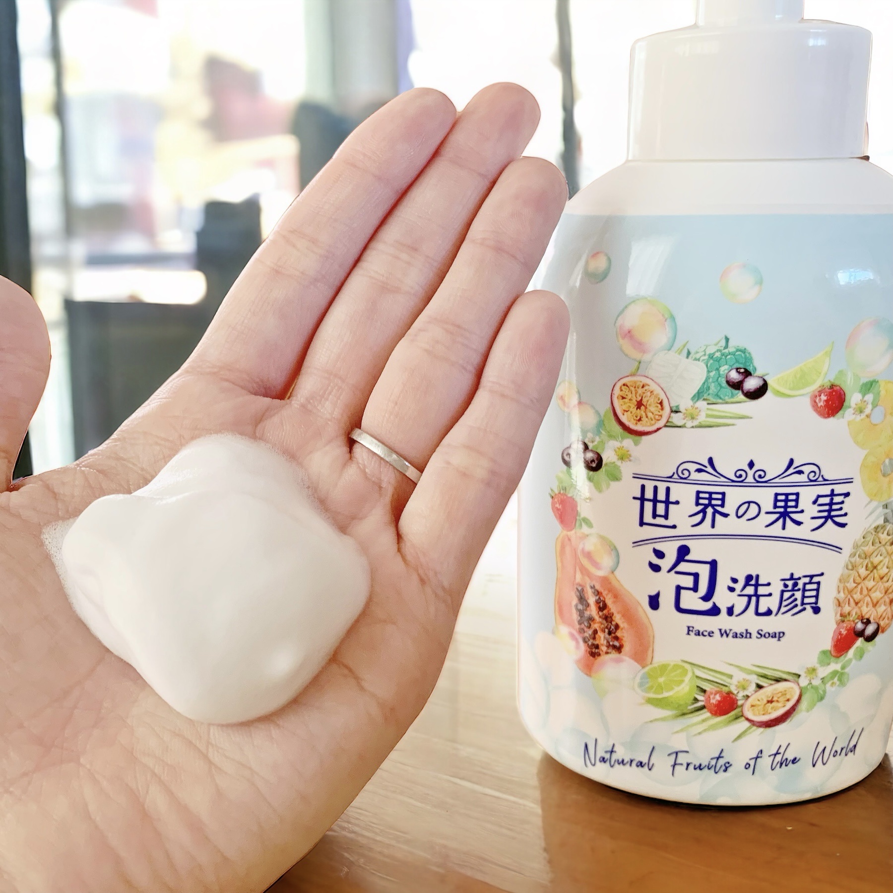 世界の果実 すっきり泡洗顔/世界の果実/泡洗顔を使ったクチコミ（2枚目）