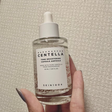 トーンブライトニング カプセルアンプル/SKIN1004/美容液を使ったクチコミ(1枚目)