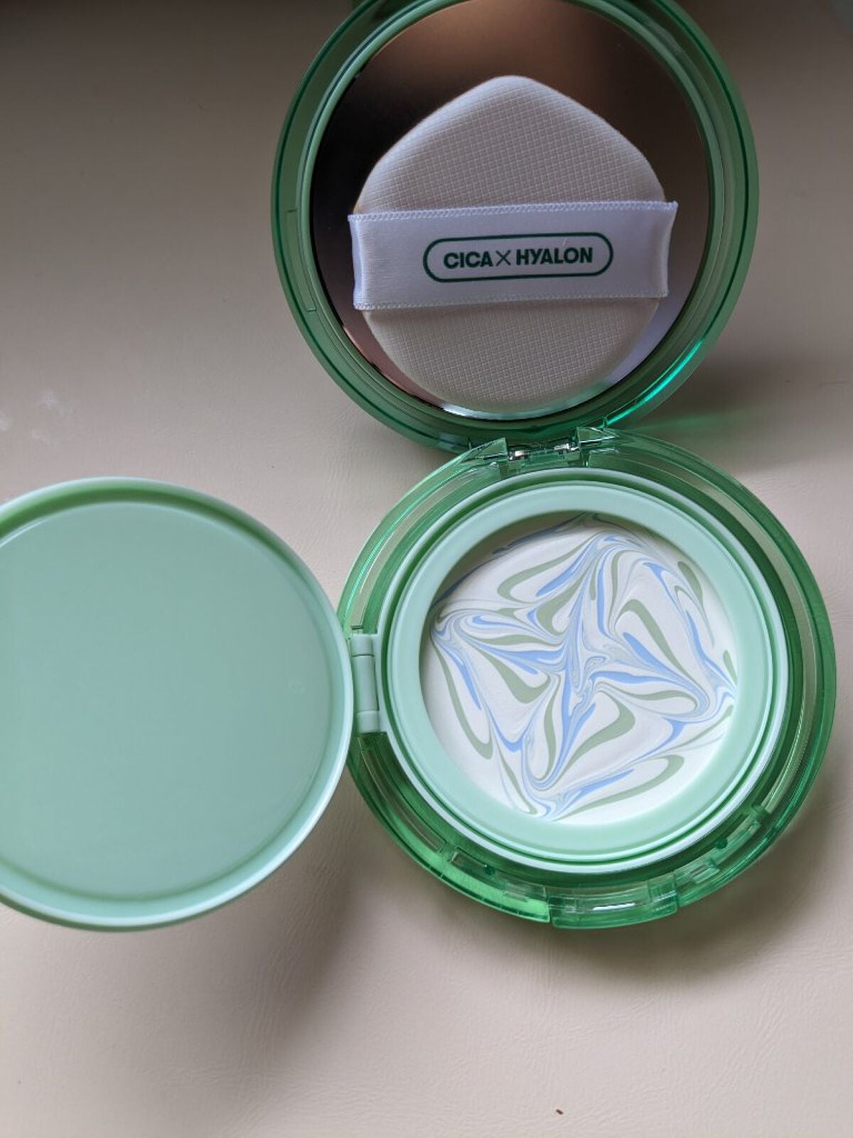 CICA エッセンスサンパクト/VT/フェイスバームを使ったクチコミ(7枚目)