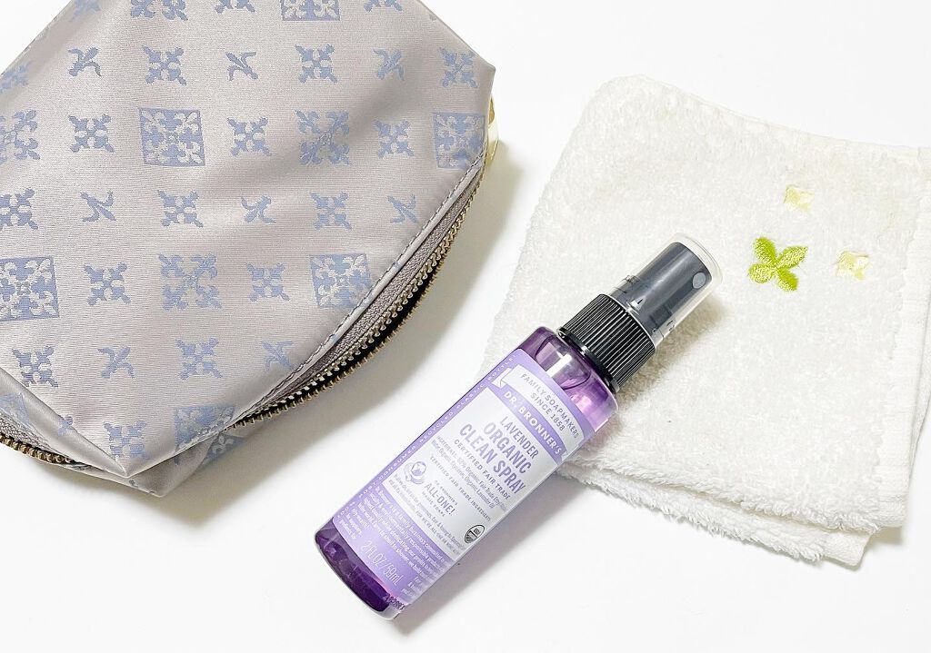 オーガニッククリーンスプレー   ラベンダー/Dr. Bronner's Magic Soaps(海外)/その他を使ったクチコミ（2枚目）