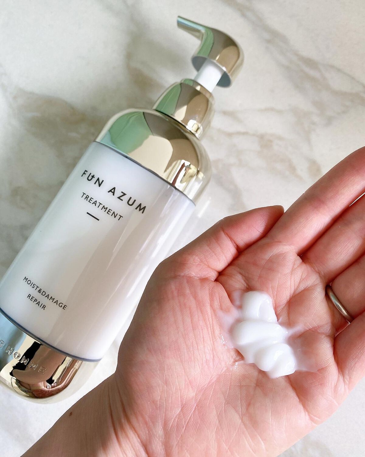 モイスト&ダメージリペア シャンプー/トリートメント/FUN AZUM/市販シャンプーを使ったクチコミ（3枚目）