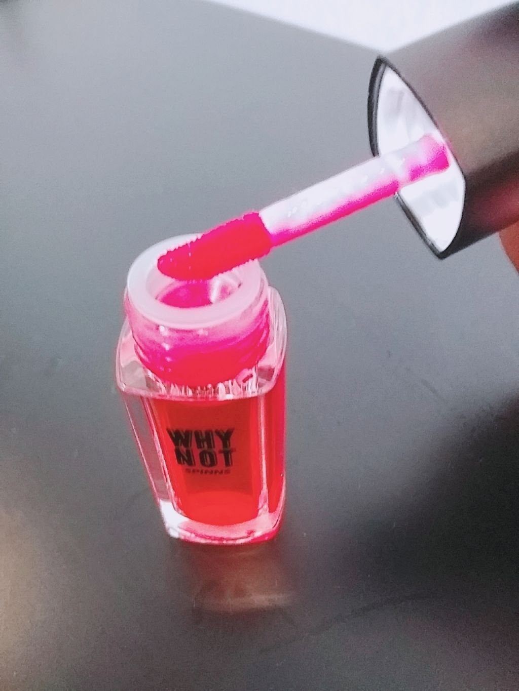 WHY NOT SPINNS リップティント/DAISO/リップティントを使ったクチコミ（3枚目）