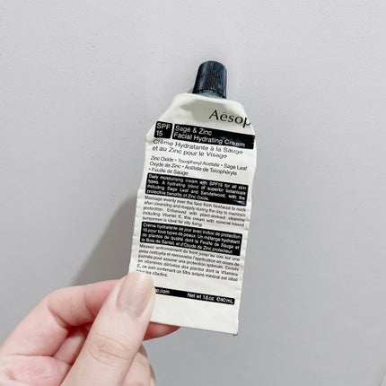 Aesop S&Z ハイドレーティングクリームのクチコミ「Aesop 
S&Z ハイドレーティングクリーム
日焼け止め効果のあるクリームなので主に室.....」(1枚目)