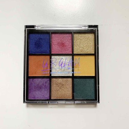 UR GLAM BLOOMING EYE COLOR PALETTE/U R GLAM/アイシャドウパレットを使ったクチコミ(1枚目)