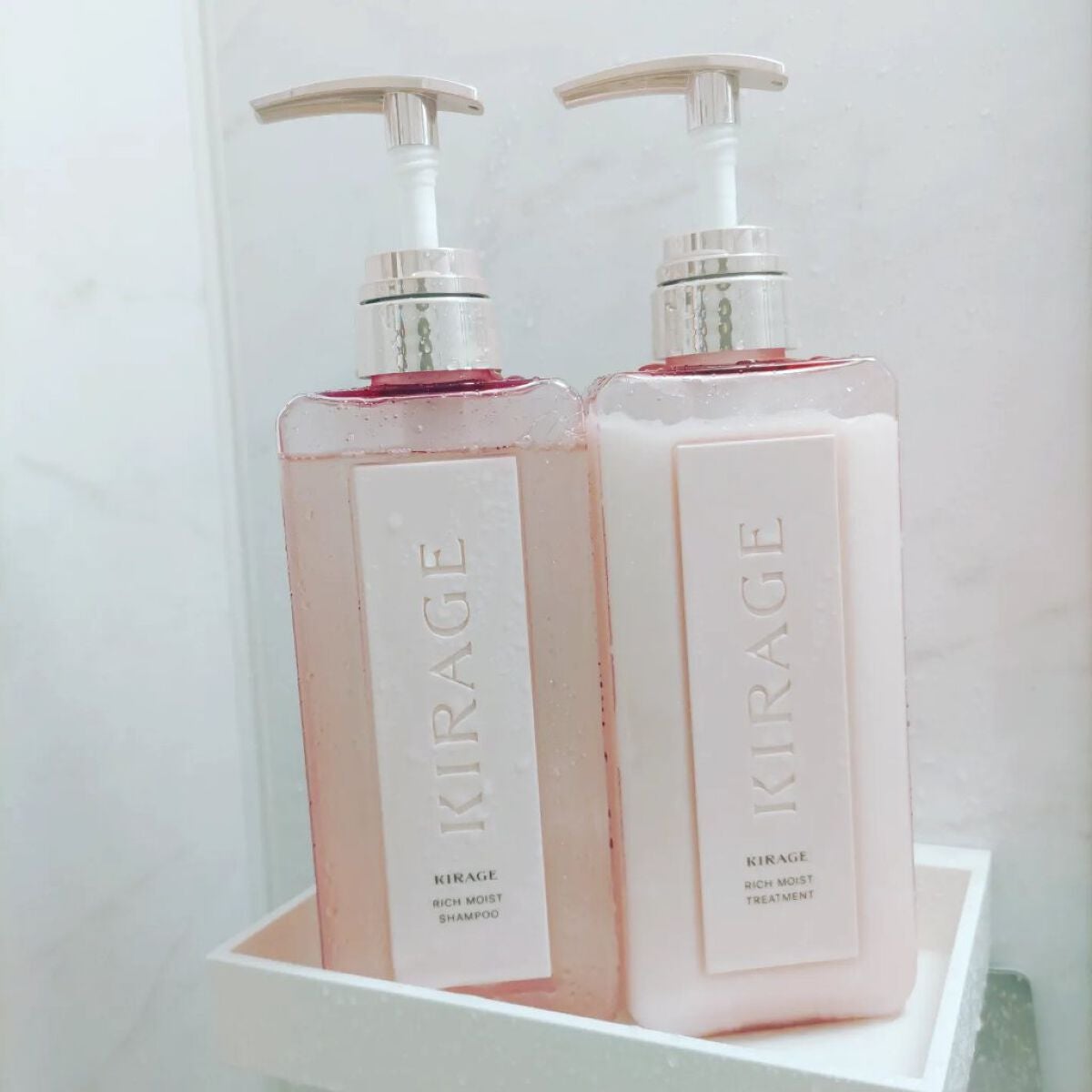 リッチモイスト シャンプー/ヘアトリートメント/キラージュ/市販シャンプーを使ったクチコミ(1枚目)