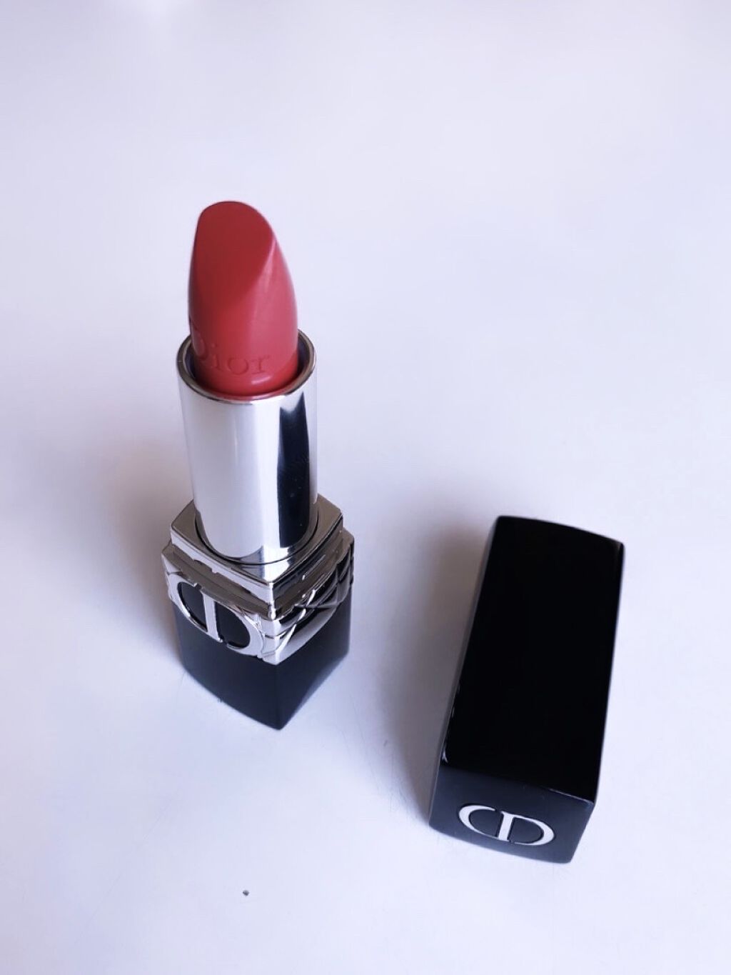 ルージュ ディオール 458 パリ サテン/Dior/口紅を使ったクチコミ（2枚目）