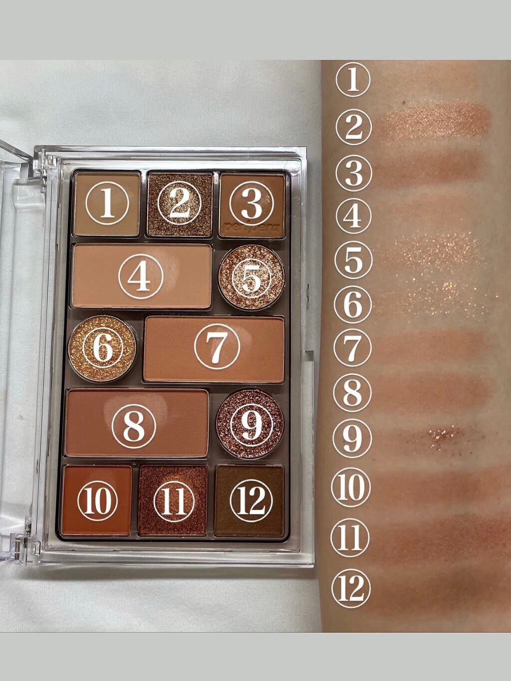 オールテイクムードテクニックパレット/PERIPERA/アイシャドウパレットを使ったクチコミ(2枚目)