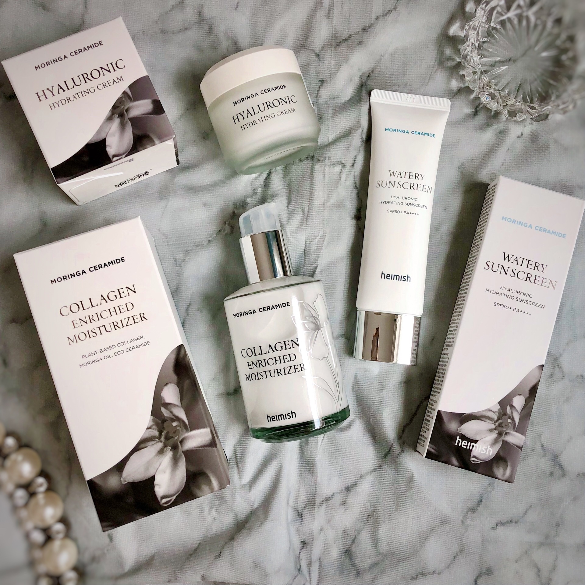 モリンガ セラミド コラーゲン エンリッチド モイスチャライザー/heimish/乳液を使ったクチコミ（1枚目）