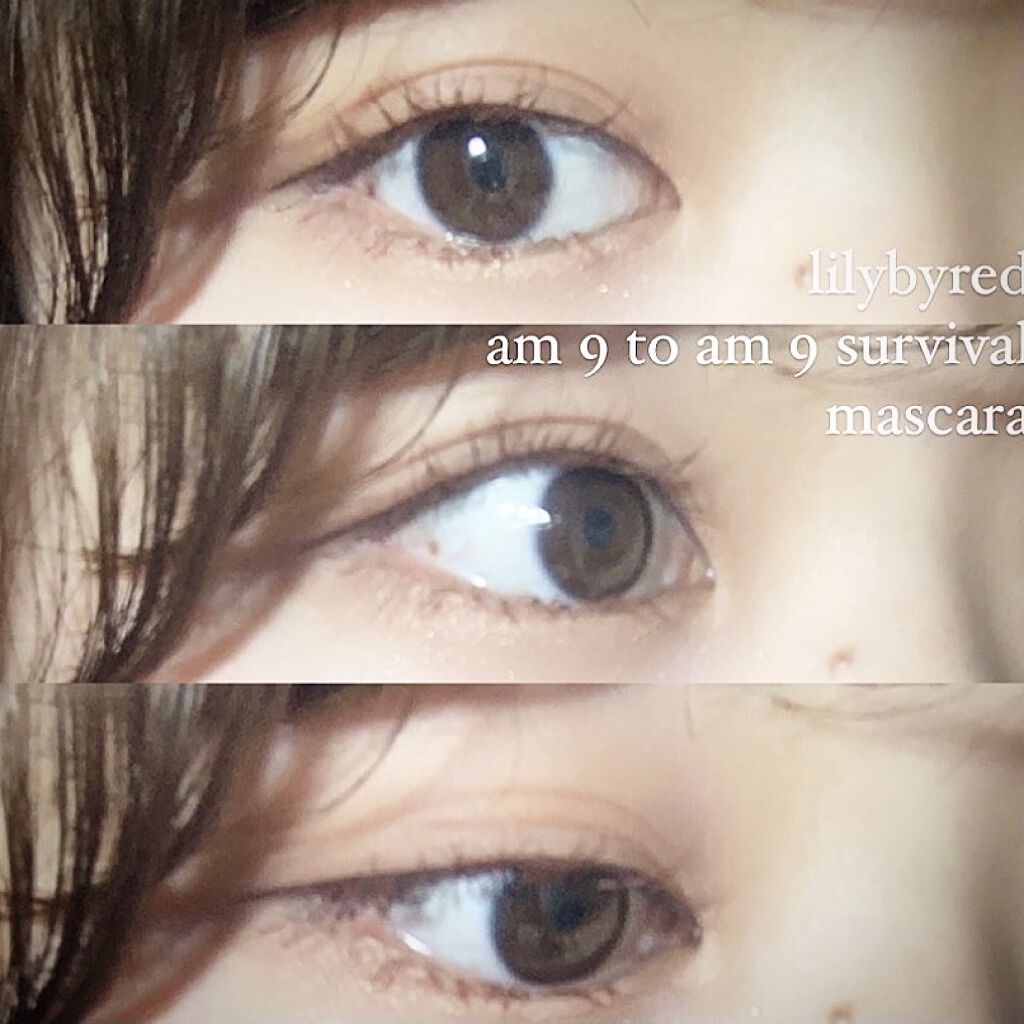 Am9 to Pm9 Survival Colorcara 03 #Ginger Brown/lilybyred/マスカラを使ったクチコミ（2枚目）