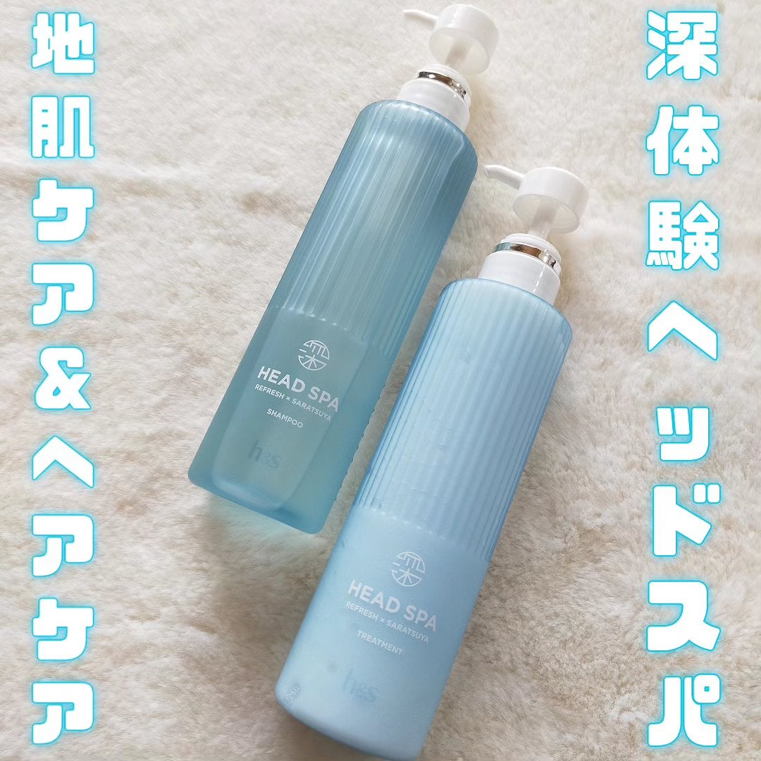 リフレッシュ × さらつや シャンプー/トリートメント/h&s/市販シャンプーを使ったクチコミ(1枚目)