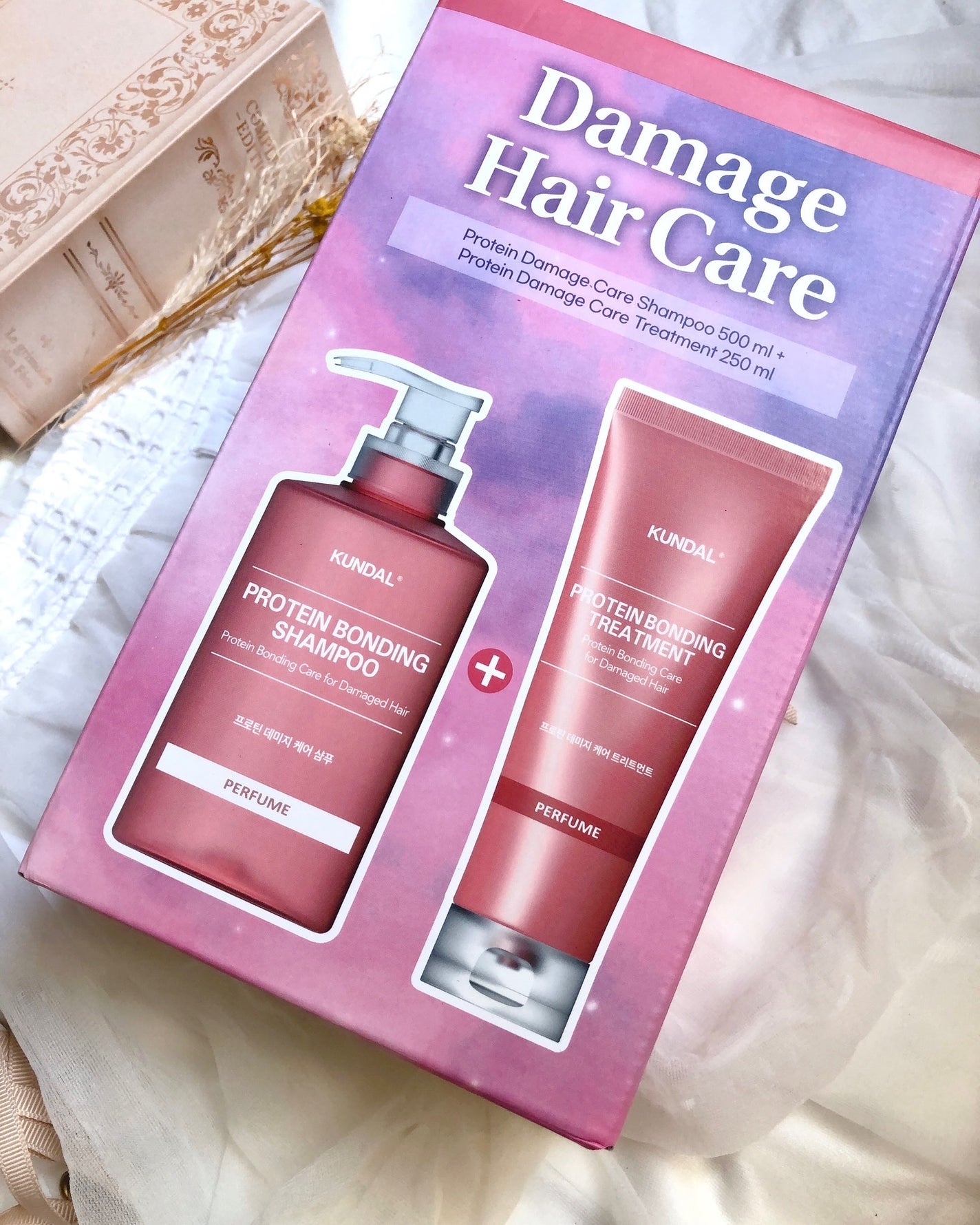 クンダル ダメージケア シャンプー/トリートメント/KUNDAL/市販シャンプーを使ったクチコミ(4枚目)