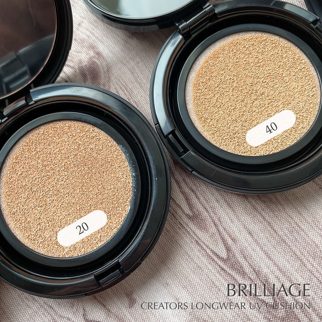 クリエイターズ ロングウェア UV クッション/ブリリアージュ/クッションファンデーションを使ったクチコミ(3枚目)