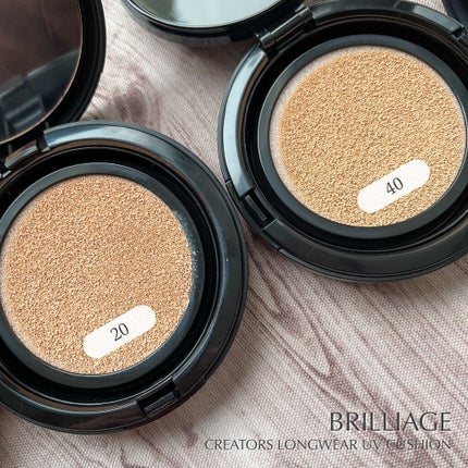 クリエイターズ ロングウェア UV クッション/ブリリアージュ/クッションファンデーションを使ったクチコミ(3枚目)