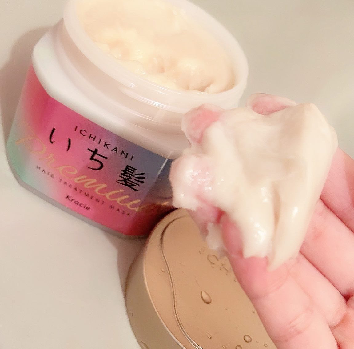 プレミアム ラッピングマスク/いち髪/ヘアマスク・ヘアパックを使ったクチコミ（2枚目）