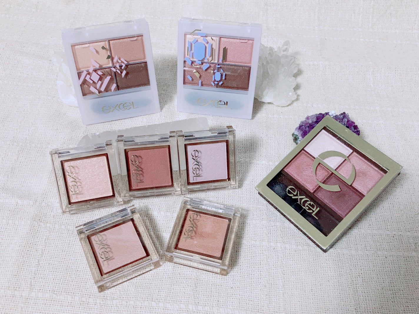 スキニーリッチシャドウ/excel/アイシャドウパレットを使ったクチコミ(4枚目)