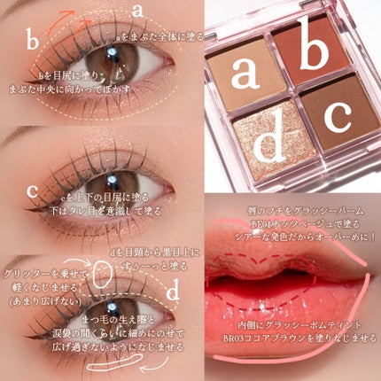 アンドバイロムアンド グラッシーボムティント/&nd by rom&nd/リップティントを使ったクチコミ(2枚目)