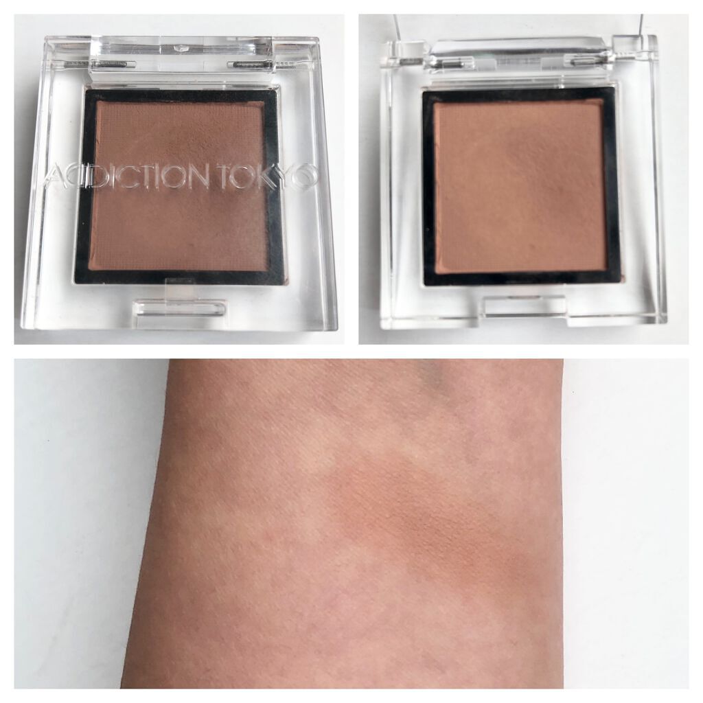 アディクション ザ アイシャドウ マット 004M Tamarindo Beach/ADDICTION/単色アイシャドウを使ったクチコミ（2枚目）
