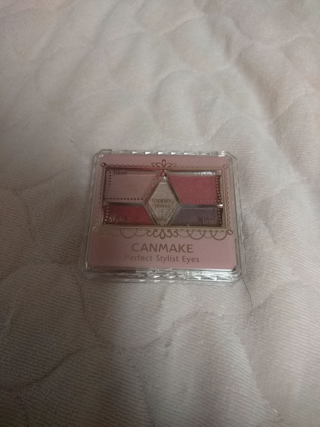 【旧品】パーフェクトスタイリストアイズ/キャンメイク/アイシャドウパレットを使ったクチコミ(1枚目)
