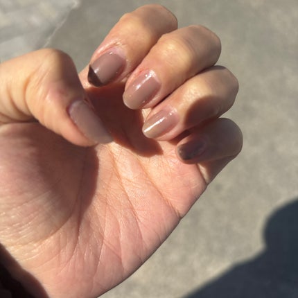 カラーベースコート ゼロ/uka/オールインワンネイルを使ったクチコミ(1枚目)