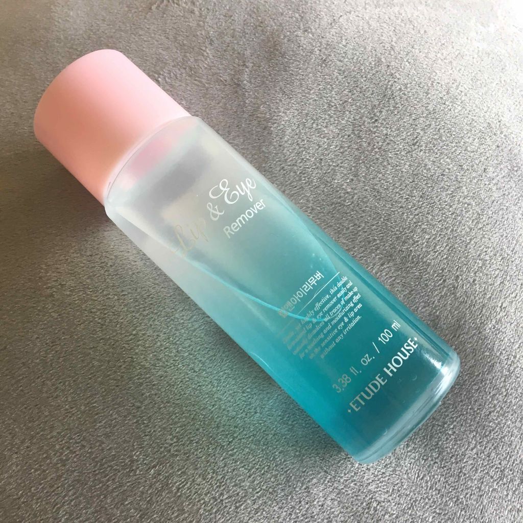 リップ&アイメイクリムーバー/ETUDE/ポイントメイクリムーバーを使ったクチコミ(1枚目)