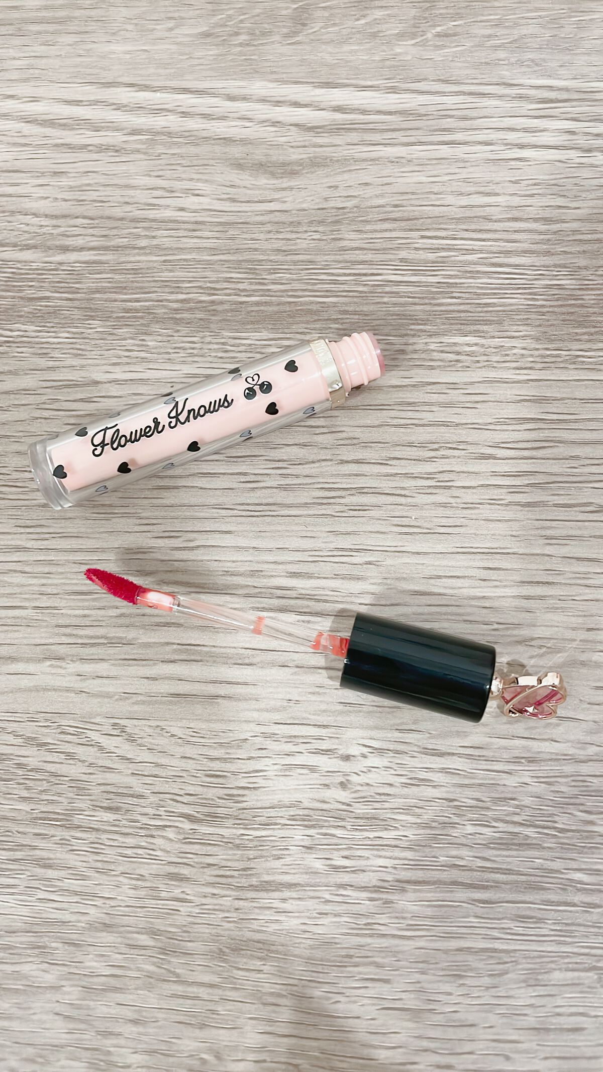 グリスニングウォータリングティント/FlowerKnows/リップティントを使ったクチコミ（2枚目）