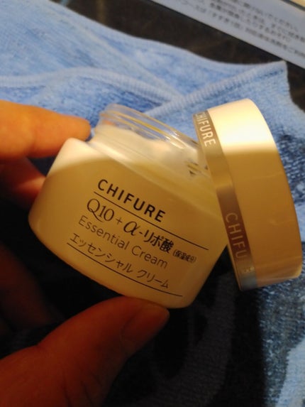 エッセンシャル クリーム/ちふれ/フェイスクリームを使ったクチコミ(1枚目)