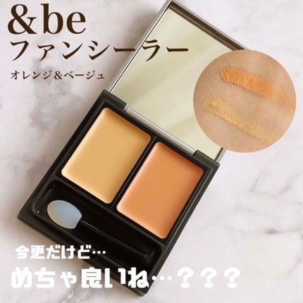 &be ファンシーラー/&be/パレットコンシーラーを使ったクチコミ(1枚目)