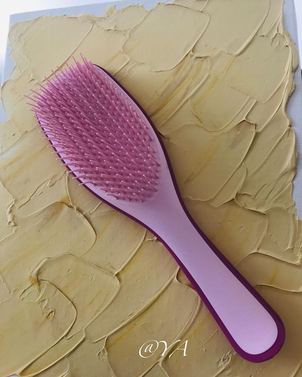 タングルティーザー ザ・アルティメットディタングラー アンティークローズ/TANGLE TEEZER/ヘアブラシを使ったクチコミ（1枚目）