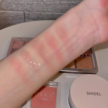 【旧】ディオール バックステージ フェイス グロウ パレット/Dior/ハイライトを使ったクチコミ(4枚目)