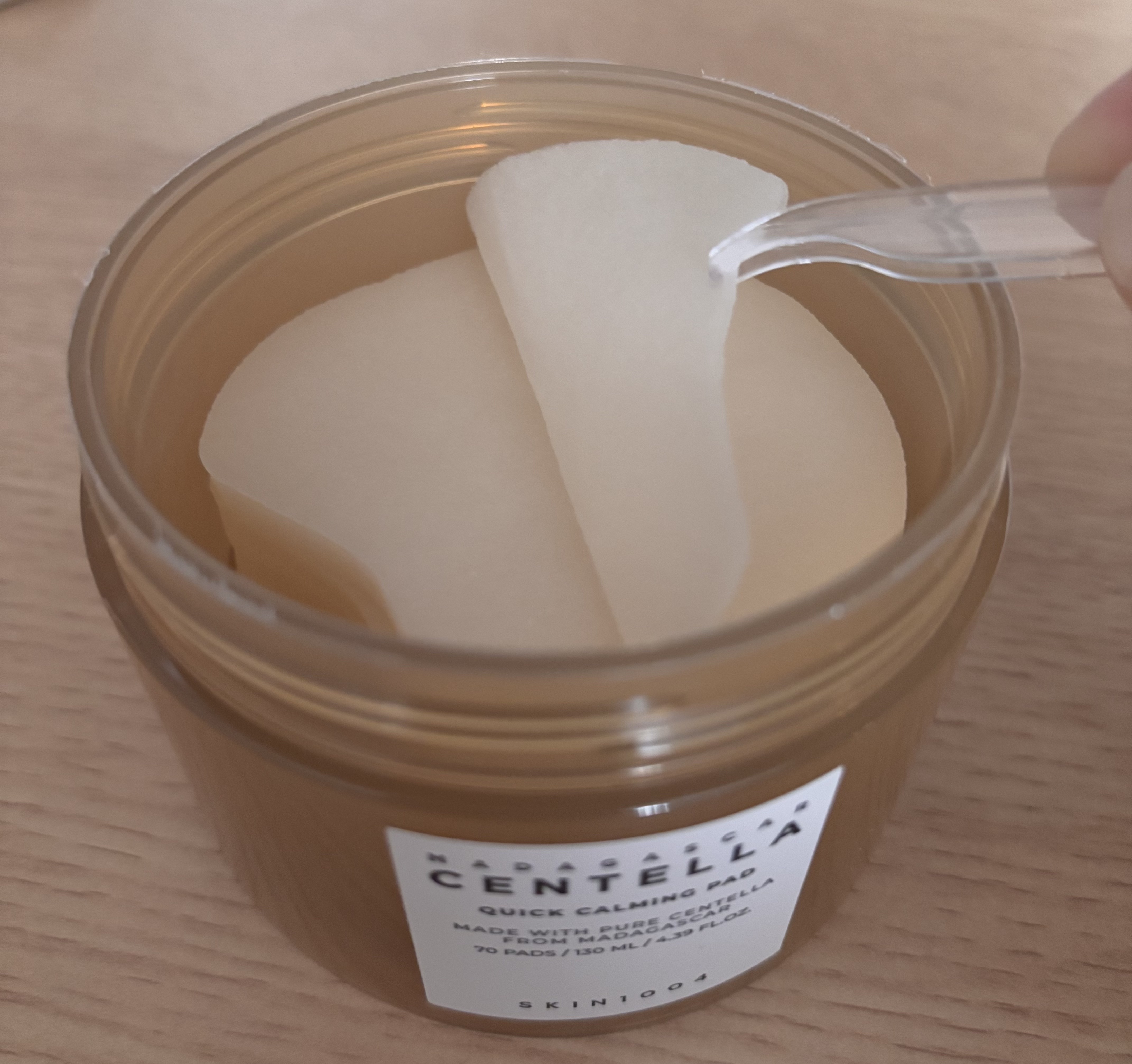 センテラ クイックカーミングパッド/SKIN1004/トナーパッドを使ったクチコミ（1枚目）