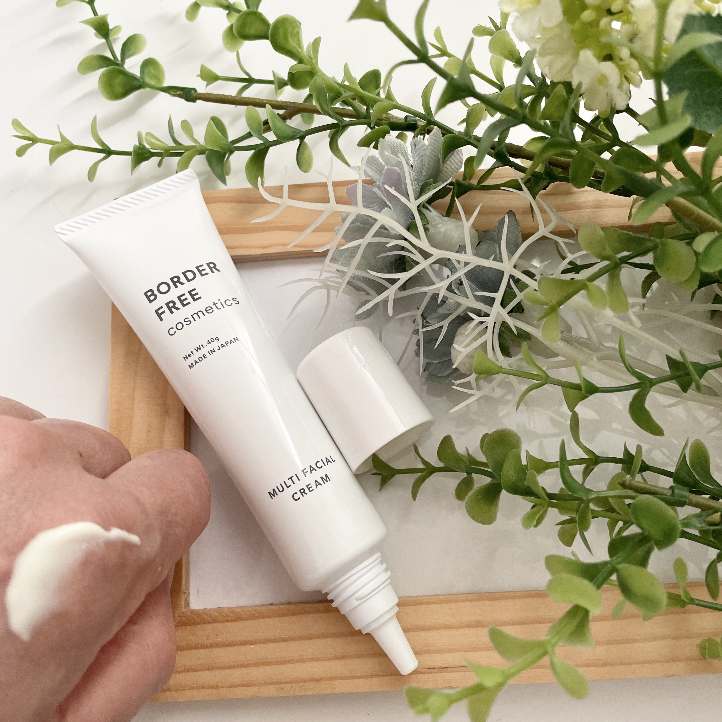 マルチフェイシャルクリーム/BORDER FREE cosmetics/フェイスクリームを使ったクチコミ（3枚目）