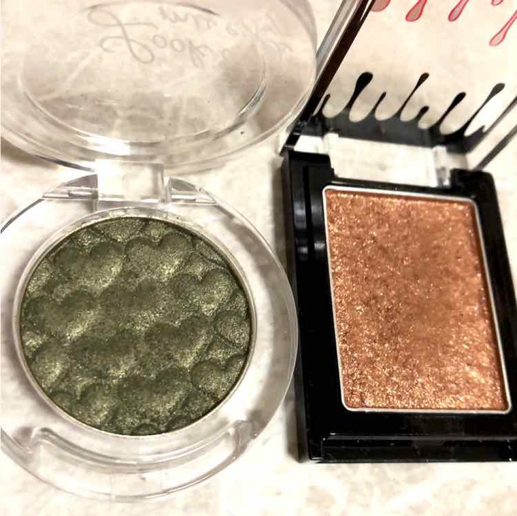 フィットジェルグリッター/KATE/ジェル・クリームアイシャドウを使ったクチコミ（1枚目）