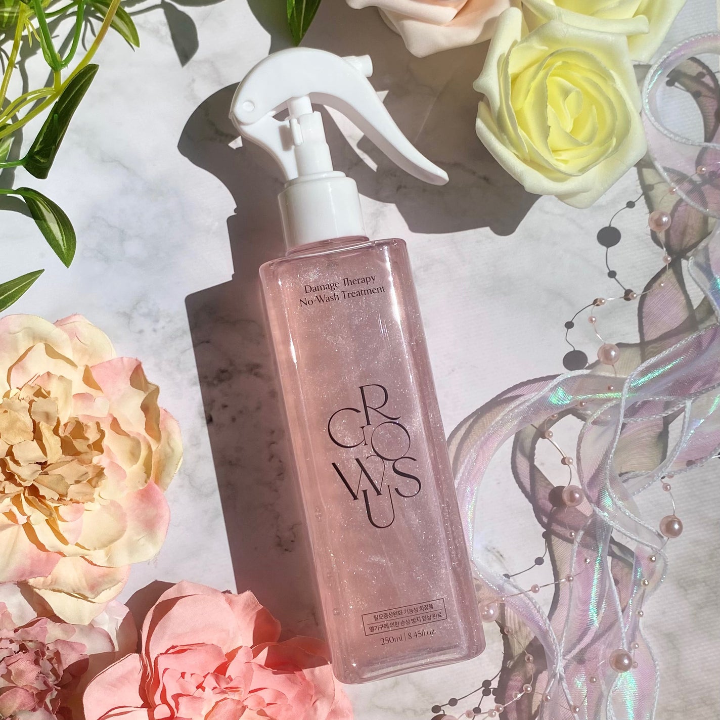 洗い流さないトリートメント/GROWUS/アウトバストリートメントを使ったクチコミ(5枚目)