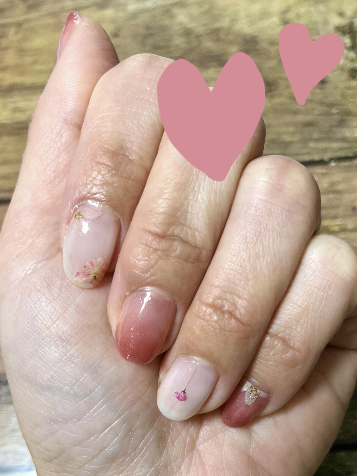 ジェルネイル（ライト対応）/セリア/ジェルネイルを使ったクチコミ（2枚目）