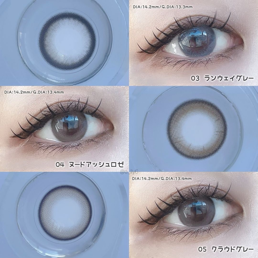 Qrsessed 1day Nude Ash Rosé(ヌードアッシュロゼ)/Qrsessed/ワンデー（１DAY）カラコンを使ったクチコミ（3枚目）