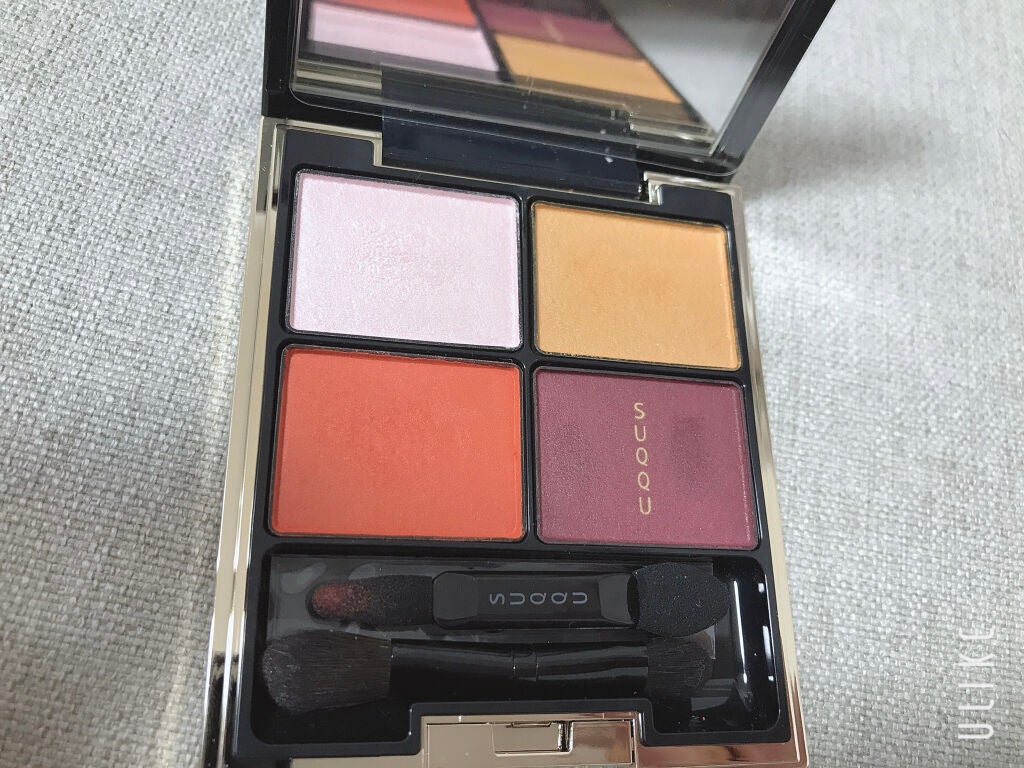 デザイニング カラー アイズ/SUQQU/アイシャドウパレットを使ったクチコミ(4枚目)