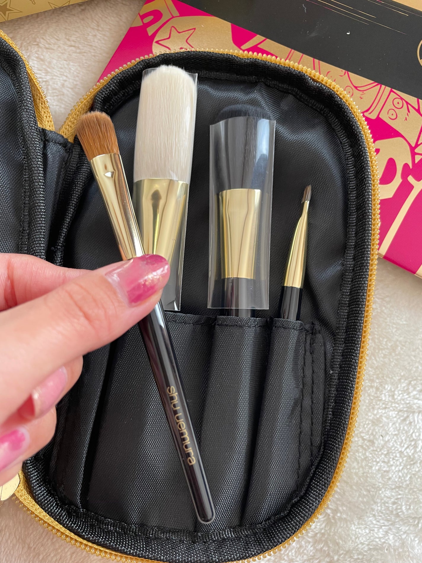 プレミアムブラシ セット(限定)/shu uemura/メイクブラシを使ったクチコミ(6枚目)