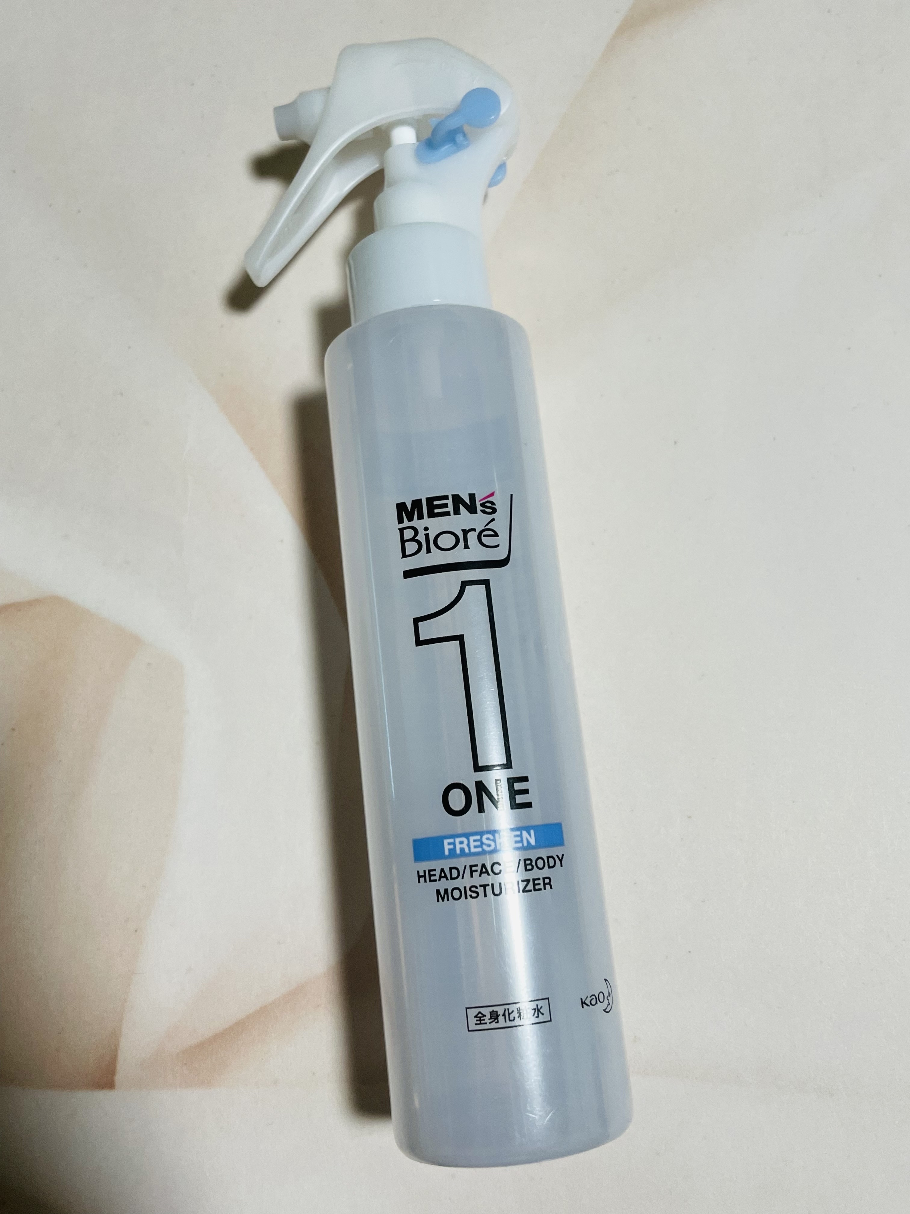 ONE 全身化粧水スプレー さっぱり/メンズビオレ/ミスト状化粧水を使ったクチコミ（1枚目）