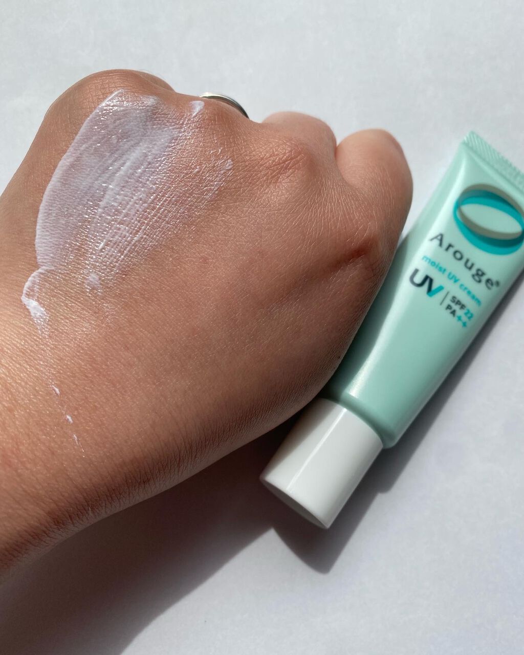 モイストUVクリーム/アルージェ/日焼け止めクリームを使ったクチコミ（3枚目）