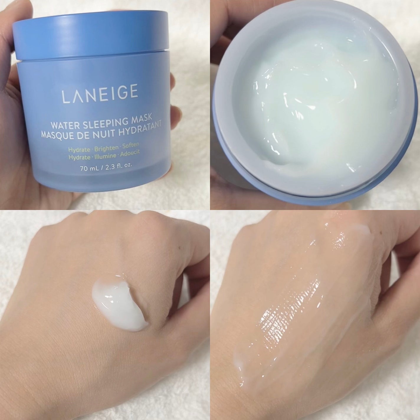 シカスリーピングマスク/LANEIGE/フェイスクリームを使ったクチコミ(2枚目)