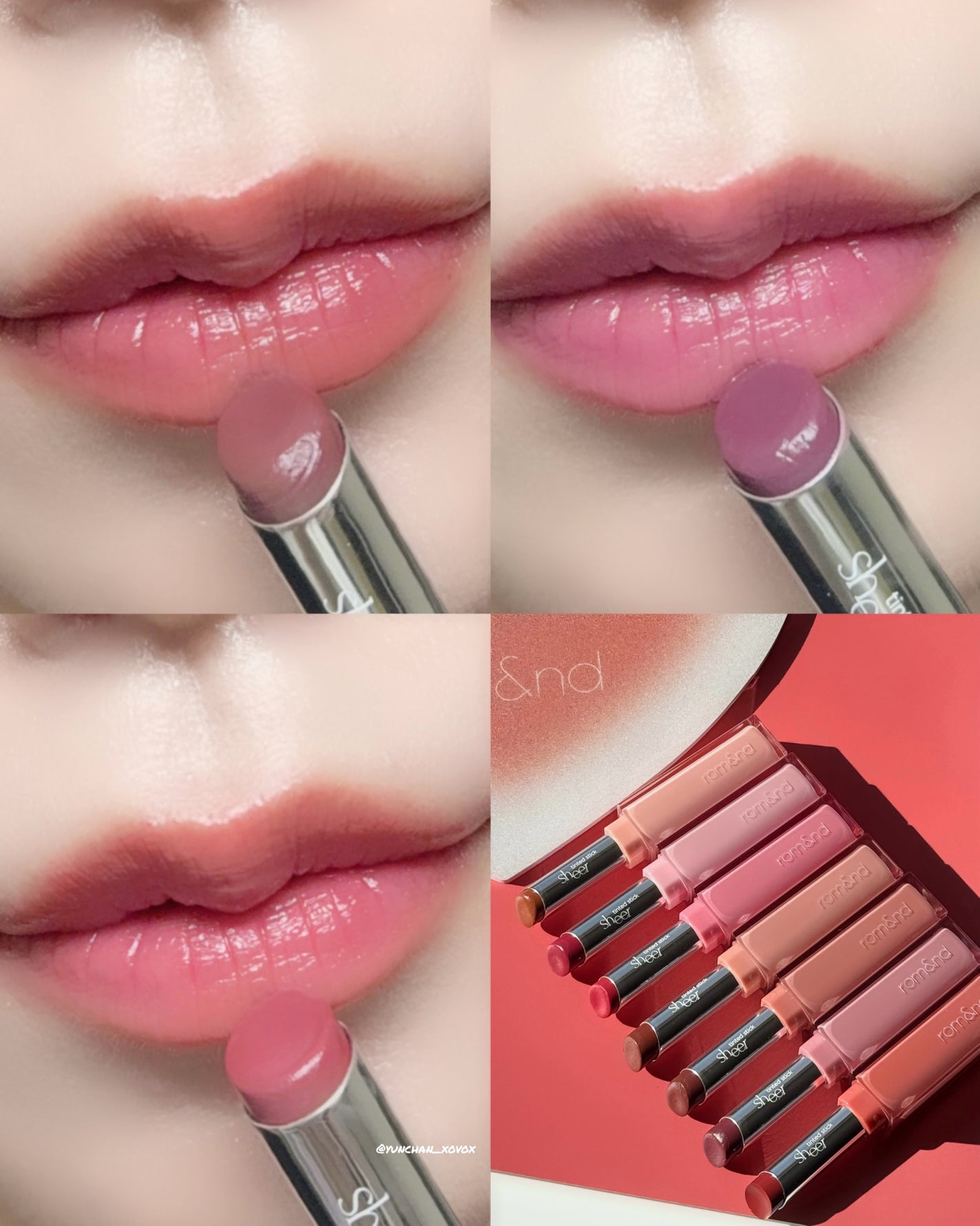 シアーティンテッドスティック/rom&nd/口紅を使ったクチコミ(7枚目)