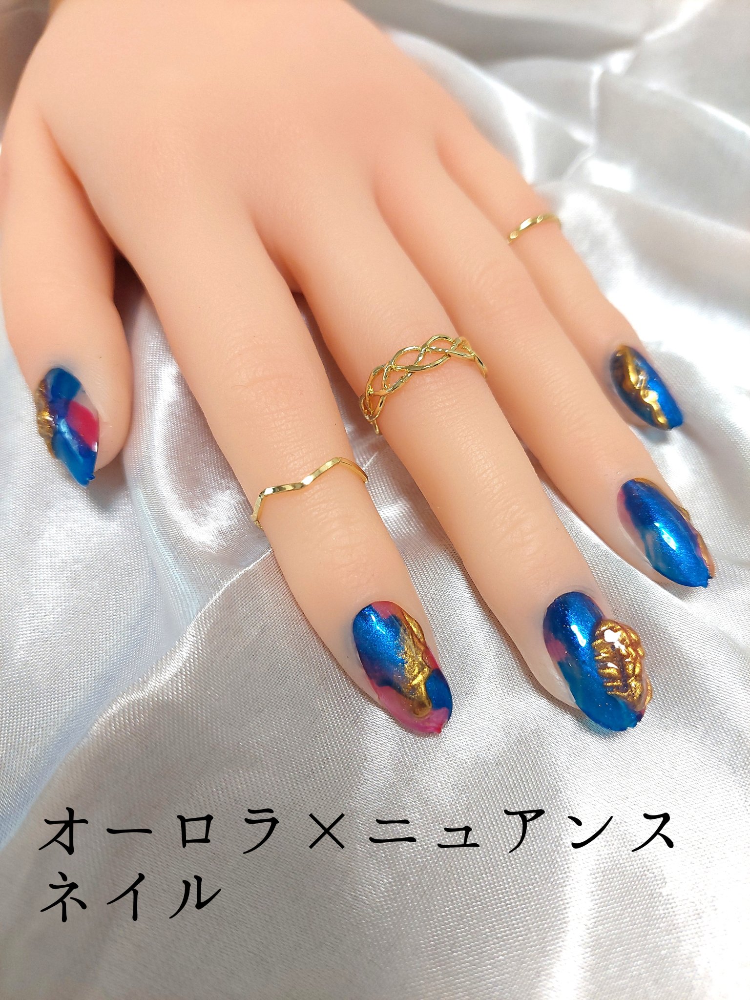 クリアクレイジェル/セリア/ジェルネイルを使ったクチコミ（1枚目）