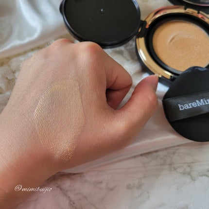 オリジナル ピュア セラム カバーアップ クッション/bareMinerals/クッションファンデーションを使ったクチコミ(7枚目)