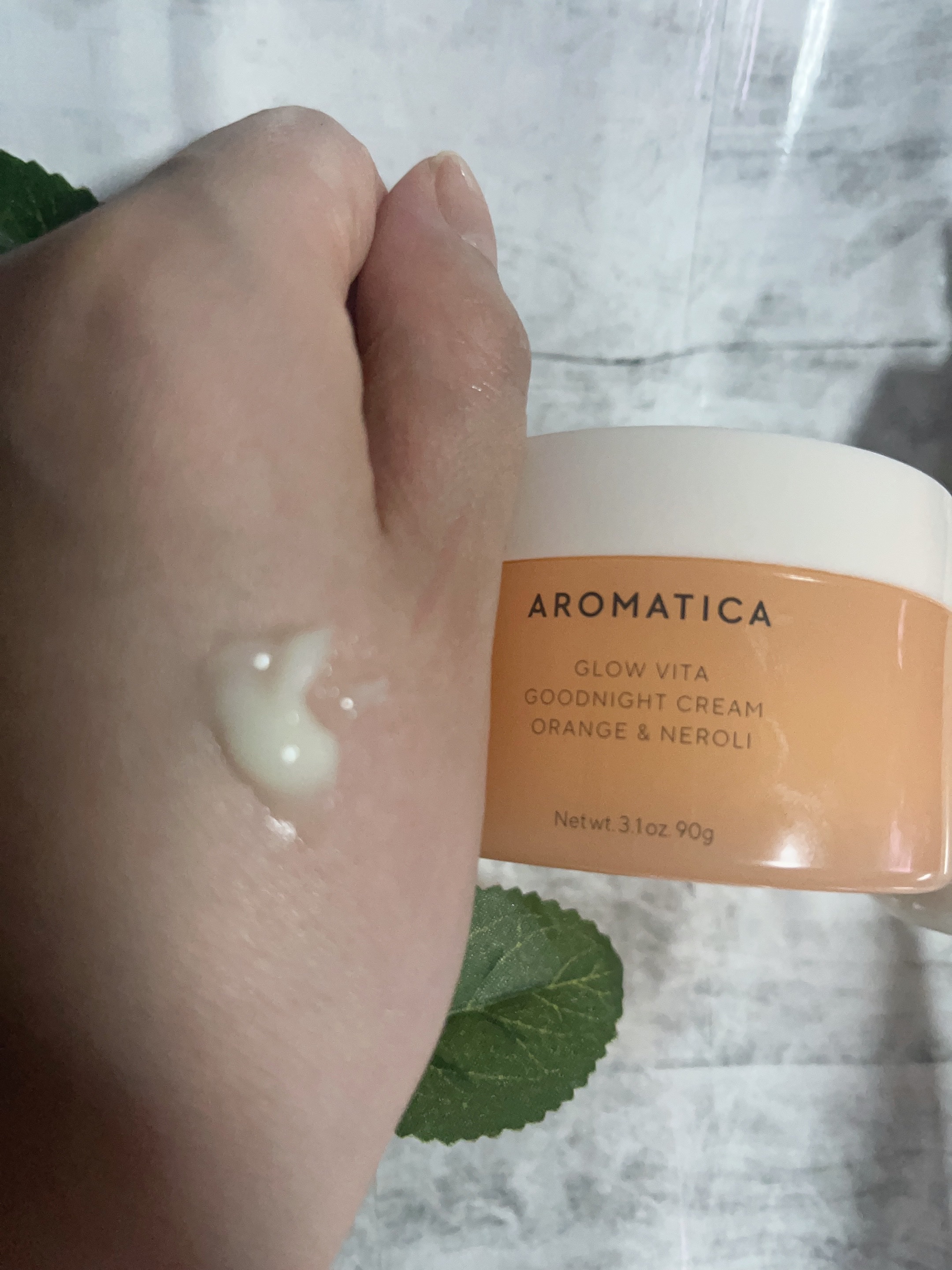 グロービタCトーニングセラム/AROMATICA/美容液を使ったクチコミ（3枚目）