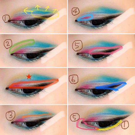 UT シャドウ パレット/NYX Professional Makeup/アイシャドウパレットを使ったクチコミ(3枚目)