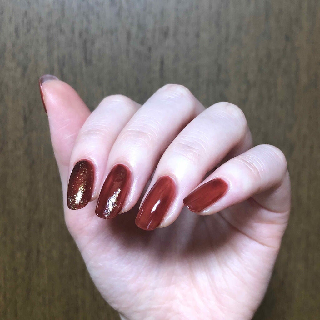 ネイル エナメル 細筆タイプ/ちふれ/マニキュアを使ったクチコミ(2枚目)