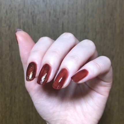 ネイル エナメル 細筆タイプ/ちふれ/マニキュアを使ったクチコミ(2枚目)