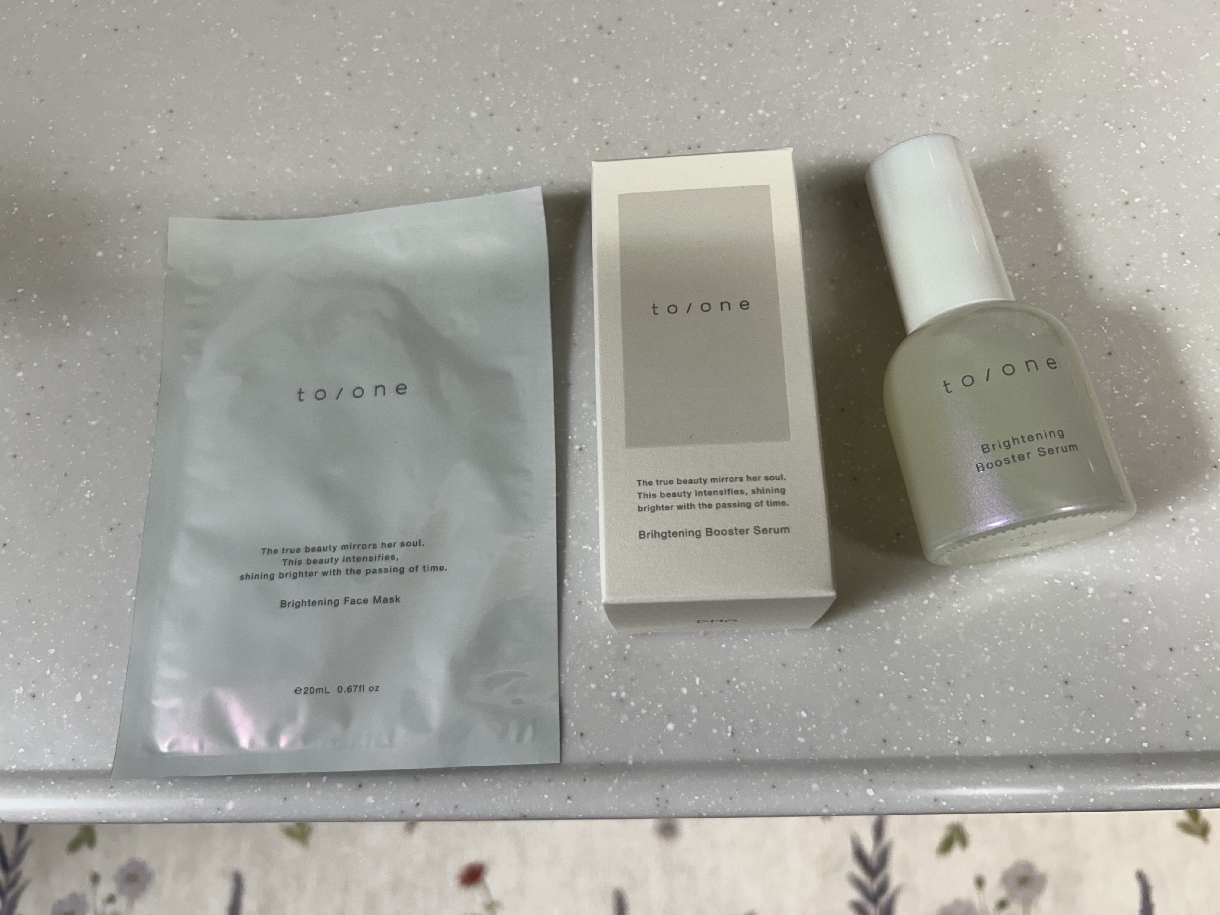 ブライトニング ブースター セラム/to/one/美容液を使ったクチコミ（1枚目）