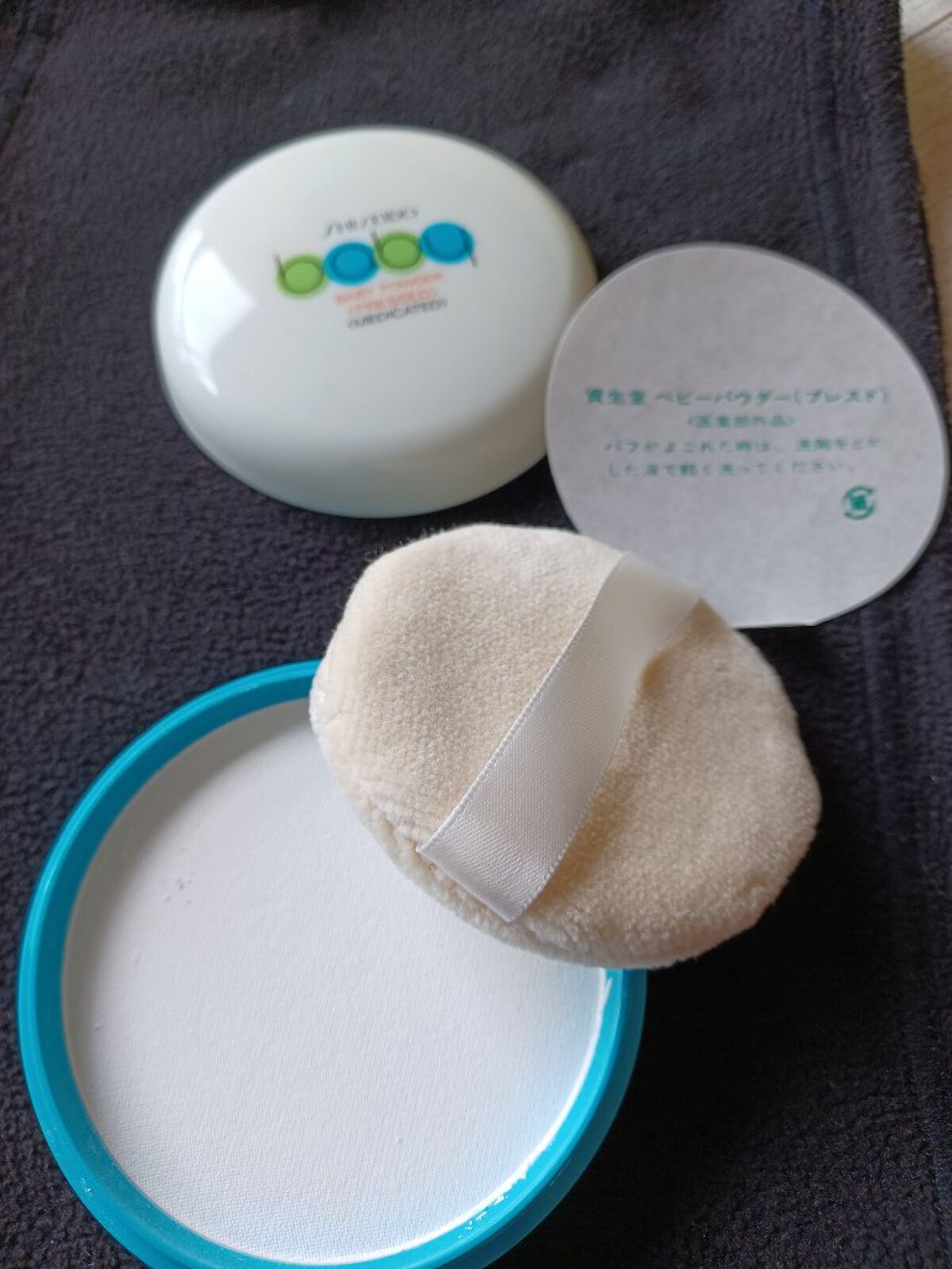 資生堂ベビーパウダー(プレスド)/ベビー/ボディパウダーを使ったクチコミ（3枚目）